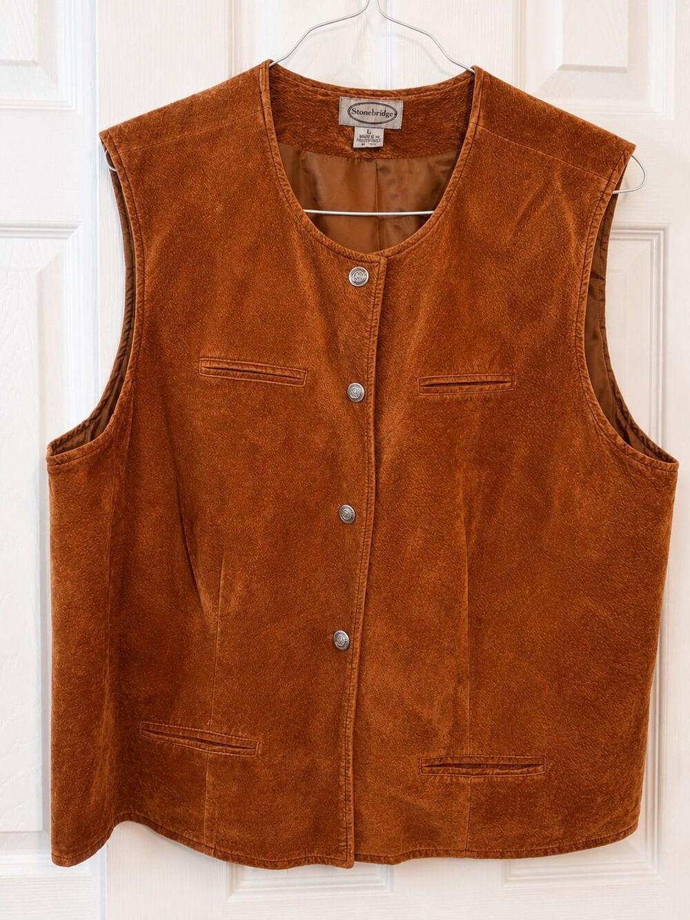 Vintage Stonebridge Brown Vest